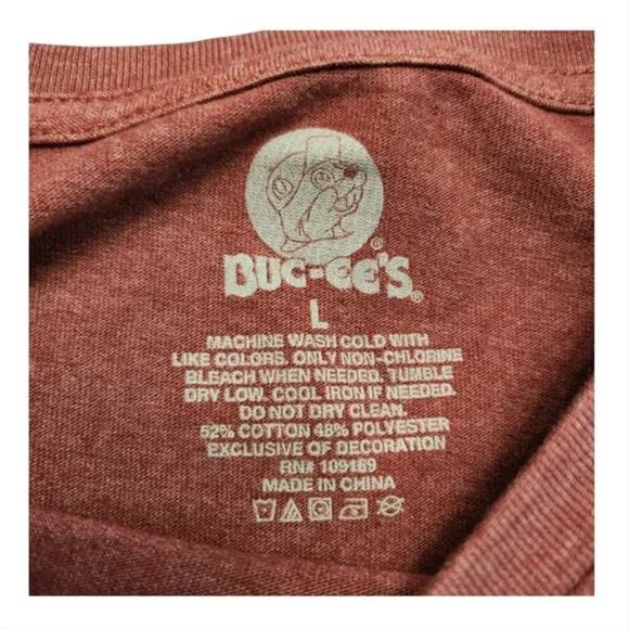 Buc-ee's Athletic Dept. 1982 Long Sleeve T-Shirt Men's Size Large Beaver Texas - Picture 3 of 3